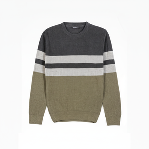 เสื้อสเวตเตอร์ถักผ้าขนแกะเนื้อนุ่มสำหรับผู้ชายเสื้อสเวตเตอร์ผ้าขนแกะเนื้อนุ่มเป็นพิเศษสำหรับผู้ชาย - Product Image 1