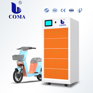 Station d'échange de batteries au lithium COMA CM-0801 pour véhicules électriques et scooters avec matériau ignifuge en PC et puissance de sortie de 1300W - Product Image 1