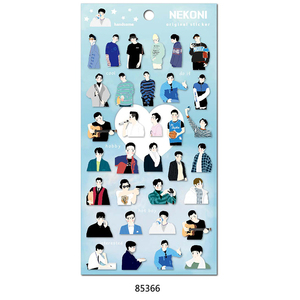Nekoni Adesivi Cartoon Caratteri Adesivi per Adesivo Decalcomanie Kid Personalizzato Autoadesivo Del PVC Del Vinile Della Decalcomania Decalcomanie Decorative - Product Image 6