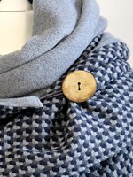 Écharpe d'hiver imprimée avec des chats pour femmes, Foulard pour envelopper le cou, châle Long, à la mode,