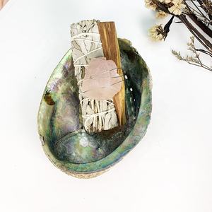 <span class=keywords><strong>Prix</strong></span> d'Usine Lot de Méditation Californien Encens Kit de Sauge Bâton de Fumigation Palo Santo avec Pierre <span class=keywords><strong>Brute</strong></span> - Product Image 6