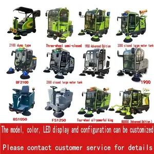 Multifunctional Street Road Machine Large Driving Outdoor Vacuum Cleaning Outdoor Vacuum - Product Image 5
