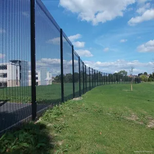 manufacturer wholesale electric fence welded wire mesh fence panel anti-climb security fence