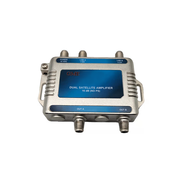 High Quality Product 16 DB Dual LNB Satellite in Line if Amplifier