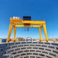 Grue portique à double poutre pour levage extérieur 20-32 tonnes 13m 40m Équipement industriel