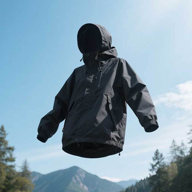 Men's Women's Outdoor Jacket Waterproof Windproof Windbreaker Stand for Mountaineering Hiking Fashion Wholesale Outdoor Clothing