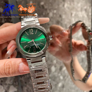 Montres à quartz en acier inoxydable personnalisées BVGRI pour hommes, avec cadran personnalisé et logo, calendrier intégré - Product Image 2