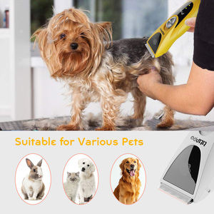 LILIPRO PT305 Nuovo Tosatore Ricaricabile Silenzioso per Animali Domestici, Rasoio Elettrico Senza Fili per Toelettatura, <span class=keywords><strong>Kit</strong></span> per Taglio di Pelo di Gatti - Product Image 2