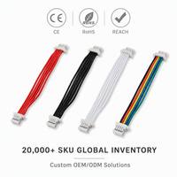 Rangkaian Kabel Konektor JST Kustom OEM Multi Pin untuk Peralatan Elektronik dan Sistem Kontrol