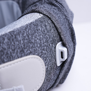 หมอนนวดรูปตัว U เครื่องนวดคอไฟฟ้าแบบชาร์จไฟได้สำหรับใช้ในบ้าน - Product Image 4