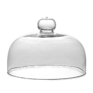 Wholesale Display <strong>Glass</strong> Candle Cloche Eco-Friendly Modern Mini <strong>Glass</strong> <strong>Cake</strong> <strong>Dome</strong> for Party - Product Image 3