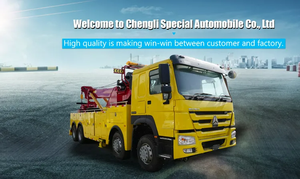 Nouveau camion de dépannage diesel manuel CLW 60t avec rotateur pour le récupération de véhicules - Product Image 6