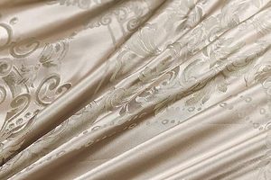 Linge <span class=keywords><strong>de</strong></span> <span class=keywords><strong>lit</strong></span> Jacquard en <span class=keywords><strong>Satin</strong></span> <span class=keywords><strong>de</strong></span> soie 135x200 cm + 1 x taie d'oreiller 50x75 cm housse <span class=keywords><strong>de</strong></span> couette <span class=keywords><strong>de</strong></span> Style luxe avec fermeture éclair pour chambre d'hôtel - Product Image 6