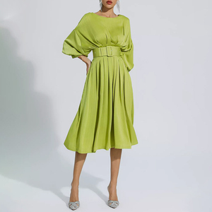 Chic Styles and Comfort in ladies green formal office dress for Trendy Women