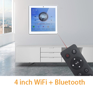 Amplificador de Audio Empotrable en Pared con Pantalla Táctil y Sistema Android de 2x25W, con Control Remoto Inalámbrico, Compatible con USB/SD/AUX/Bluetooth/Radio FM - Product Image 3