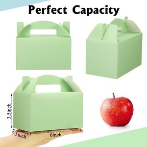 Boîtes cadeaux en papier coloré pour la Saint-Valentin, boîtes à bonbons, friandises, gâteaux, pour la rentrée scolaire, les mariages, les fêtes - Product Image 2