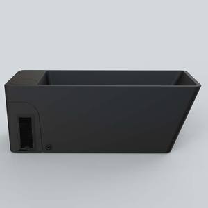 Nouvelle conception, baignoire à glace blanche et noire, contrôle par application WiFi, bain froid, récupération avec refroidisseur tout-en-un - Product Image 2