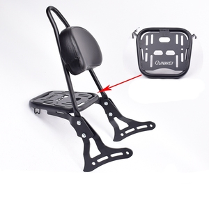 Portapacchi in Acciaio al Carbonio Supporto <span class=keywords><strong>per</strong></span> Bauletto e Schienale <span class=keywords><strong>per</strong></span> Moto Benelli Imperiale 400 QJ500 BJ400-8 - Product Image 5