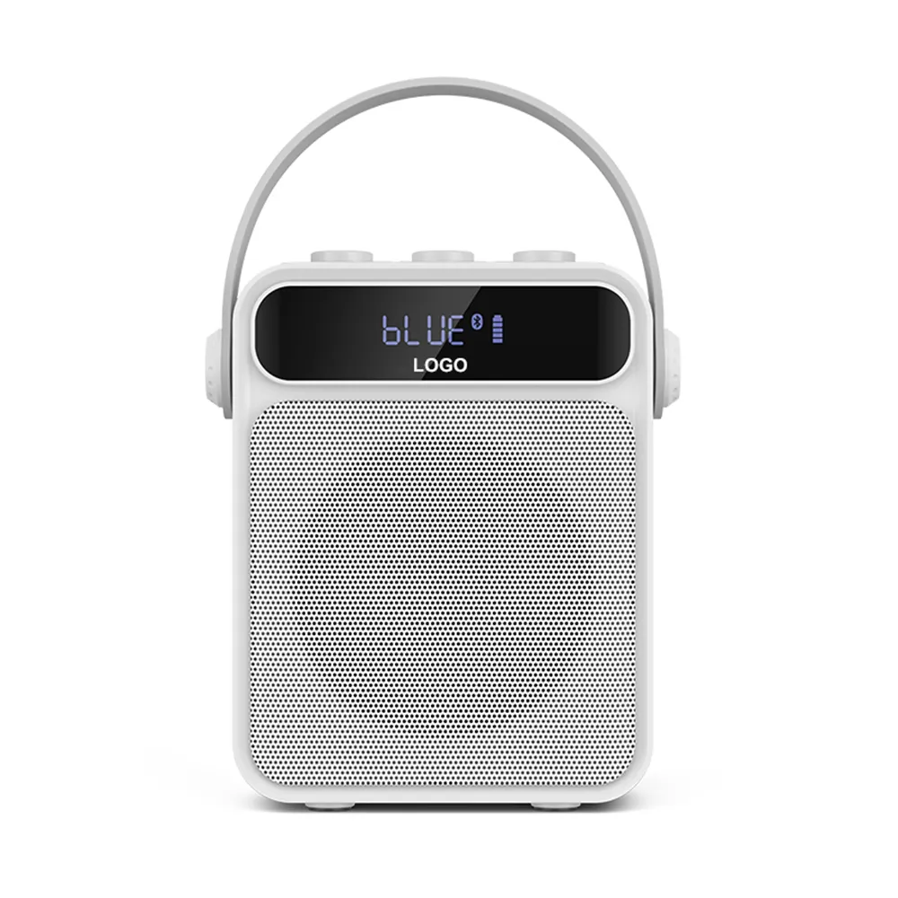 Système PA haut-parleurs Bluetooth haut-parleurs MP3 professionnels Support Radio FM TWS carte TF pilote Flash USB intégré 4 pouces haut-parleur corne
