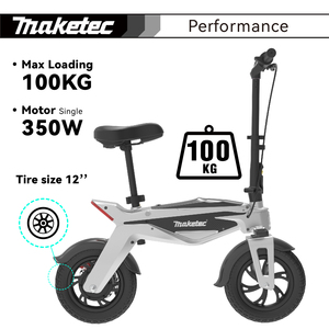 Patinete Plegable de 2 Ruedas 350W 36V, para Adultos con Asiento para Paseos Urbanos, Campus y Viajes Diarios F701 - Product Image 3