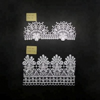 Dentelle teinte sur mesure Liangsheng, bordure française, certifiée OEKO-TEX, écologique, personnalisable pour lingerie, sous-vêtements, textile de maison