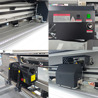 Impresora de Inyección de Tinta Eco-Solvente de Formato Ancho de 1.9m con Cabezal de Impresión XP600/I3200, 4 Colores CMYK para Impresión en Flex, Prendas de Vestir y Telas