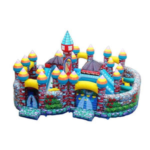 Château gonflable sur <span class=keywords><strong>le</strong></span> thème de la <span class=keywords><strong>Belle</strong></span> <span class=keywords><strong>au</strong></span> <span class=keywords><strong>bois</strong></span> <span class=keywords><strong>dormant</strong></span>, palais de princesse, château gonflable pour enfants - Product Image 1