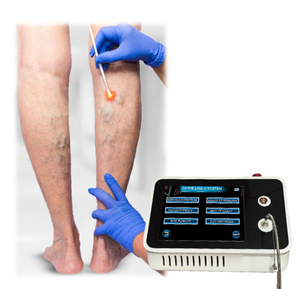 980 laser endovenoso EVLT 1470nm irradiazione endovenosa sangue varicosa vascolare ragno vena laser rimozione vene varicose dispositivo vene varicose - Product Image 1