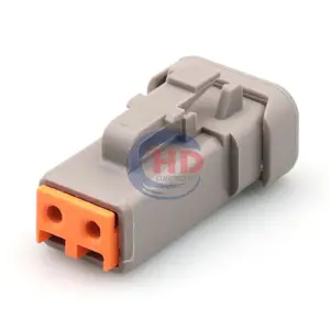 2 Way Cable Cablagem Carro Elétrico Habitação Fio Auto Soquete Conectores Plug DTP06-2S-E003