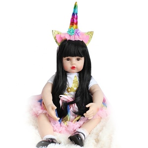 Poupée <span class=keywords><strong>Reborn</strong></span> <span class=keywords><strong>Bébé</strong></span> Princesse en Silicone <span class=keywords><strong>Réaliste</strong></span> Adorable de 60 cm <span class=keywords><strong>Très</strong></span> Grande - Product Image 3