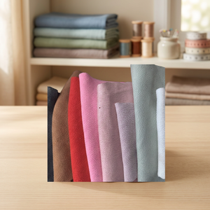 Tissu en daim scuba de poids moyen 16932-CST, 100% polyester, tricot uni DTY 365 g/m², 58/60 pouces, motif peau d'éléphant, pour costumes homme - Product Image 3