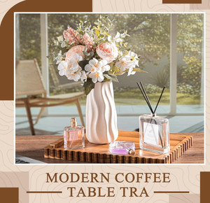 <span class=keywords><strong>Plateau</strong></span> de service en bois d'acacia, nouveau design, centre de table, décoration d'îlot de cuisine, <span class=keywords><strong>plateau</strong></span> décoratif en bois <span class=keywords><strong>pour</strong></span> la décoration de la maison - Product Image 6