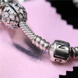 Eco amigable logotipo personalizado de plata joyería de plata pulido paño de limpieza <span class=keywords><strong>azul</strong></span> - Product Image 6