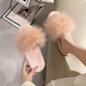 Nouvelles pantoufles en peluche pour femmes, chaudes et douillettes, avec isolation renforcée pour l'hiver 2026 - Product Image 5