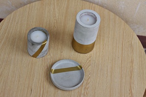 Bougie en paraffine parfumée Caro Square dans un bocal pour la décoration de la maison, fabriquée au Vietnam - Product Image 3