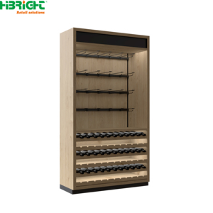 Black Wood Grain Gondola Shelving Heavy Duty Supermarket Display <b>Rack</b> Retail Grocery Store <b>Shelf</b> - Product Image 5