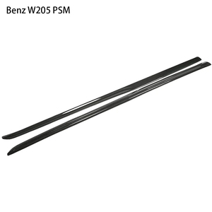 สเกิร์ตข้างคาร์บอนไฟเบอร์ทรง PSM สำหรับรถยนต์ C-Class W205 4 ประตู ปี 2015-2021 - Product Image 5
