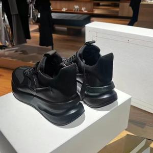 Chaussures de créateur de luxe tendance 2026, chaussures en cuir pour hommes et femmes à semelle épaisse, semelle intérieure rehaussante de haute qualité, chaussures décontractées - Product Image 4