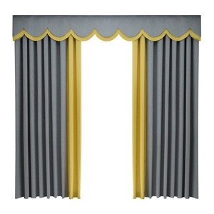 Tenda Oscurante Monocolore 2024 Pronta all'Uso per Finestre di Casa, Tenda per <span class=keywords><strong>Soggiorno</strong></span> Disponibile in Magazzino - Product Image 4