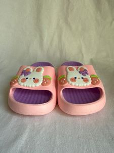 Cute-BB Pantofole Rosa con Cartoni Animati, Taglia 24-31, Suola in EVA, Punta Aperta, per Uso Domestico - Product Image 4