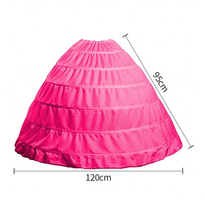 <span class=keywords><strong>Jupon</strong></span> de haute qualité à <span class=keywords><strong>6</strong></span> <span class=keywords><strong>cerceaux</strong></span> pour robe de mariée - Product Image 2
