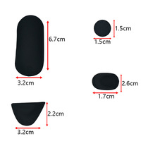 PSVR2 Controller Silicone Pad Antidérapant Pad Pour PS VR2 Gamepad Grip Cover Button Protector