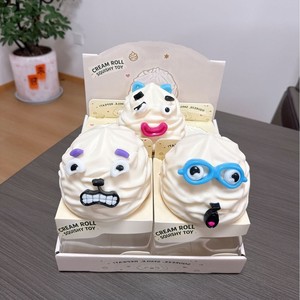Giant Cream Roll <b>Squishy</b> Toy Cream Roll <b>Slow</b> <b>Rising</b> <b>Squishy</b> Stress Relief Toy - Product Image 1
