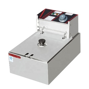 Hôtel de cuisine commerciale poulet dinde croustilles friteuse électrique numérique industrielle - Product Image 1