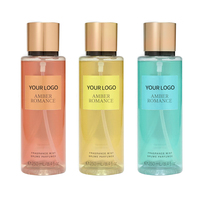 Spray corporel luxueux et écologique pour femmes de haute qualité, 250 ml, parfum aux agrumes naturels et durables, utilisation quotidienne, flacon