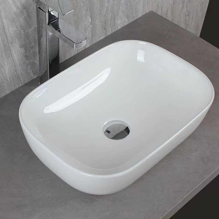 Factory Ceramic Art Basin Lavabo Rectangular Countertop Hand Wash ...