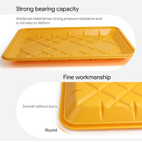 Barquette jetable en plastique PP de qualité alimentaire, personnalisable, pour l'emballage de viande et de volaille, avec procédé de thermoformage pour supermarché