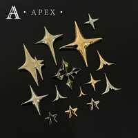 Etiqueta de Metal con Nombre Personalizada de Fábrica APEX, Placa de Metal Dorada con Logotipo Cosido para Sombreros, Zapatos, Bolsos, Ropa, Etiqueta de Metal Grabada en Relieve con Logotipo