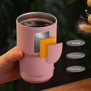 Modern Design <b>Gift</b> <b>Large</b>-Capacity 304 Stainless Steel Vacuum Insulated Double-Layer Coffee Mug Portable Office Use - Product Image 1