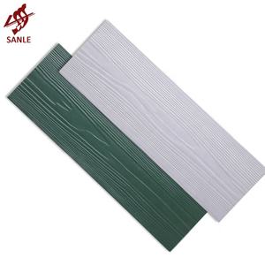 Panel de revestimiento de fibrocemento <span class=keywords><strong>para</strong></span> pared exterior Tablero de cemento reforzado con fibra Tablero de revestimiento Weatherboard - Product Image 6